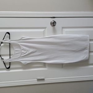 White body con dress